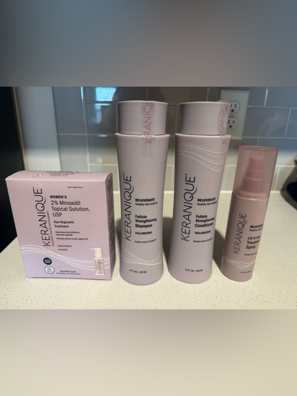 NWT Keranique Hair Care System